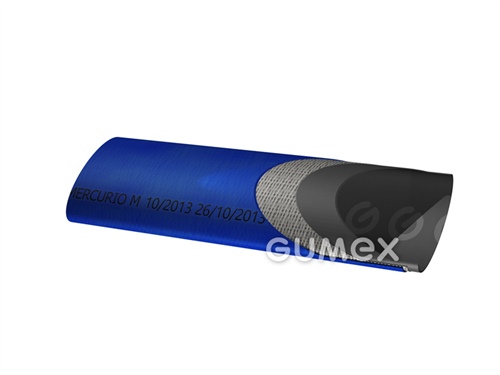 Plochá hadica MERCURIO M, 20mm, 10bar, PVC, -10°C/+60°C, modrá